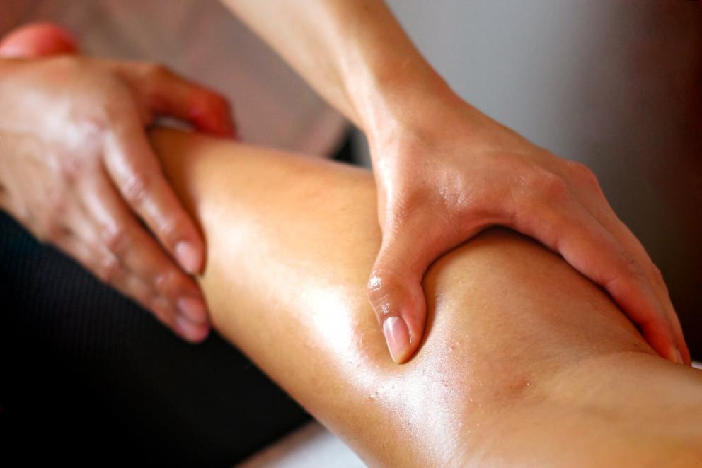 Ayurvedische Beinbehandlung
